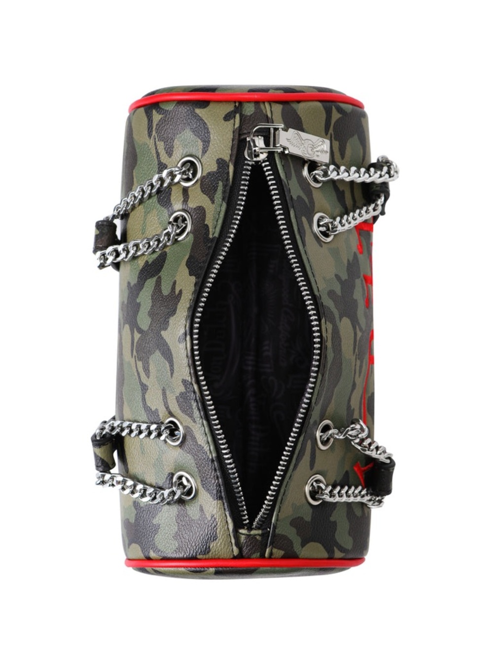 Von Dutch Camo Barrel Bag - Picture 7 of 9